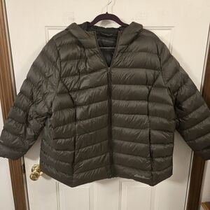 Eddie Bauer Cirrus Lite Down Hooded Jacket 3x Women's